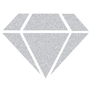 Diamante argentato scintillante, simbolo della pittura Aladine Diamond.