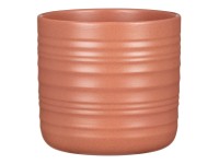 Scheurich Übertopf 850 Sunburn Gebranntes Lehmorange Ø 14 cm / Höhe 12,8 cm