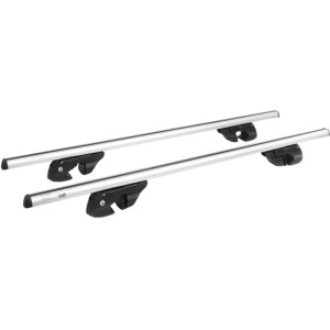 Barres de toit Fischer TopLine XL, 1,35 m, en aluminium, pour systèmes de barres de toit.