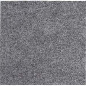 Dalle de moquette Andiamo grise auto-adhésive (40x40 cm) à texture côtelée.
