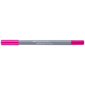 Faber-Castell Goldfaber Aqua Dual Marker color Purpurrosa Mittel, pennarello a doppia punta.