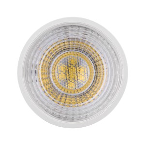 Riflettore LED Paulmann GU10, bianco opaco, 4000K, 7W, vista dettagliata.