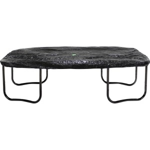 Bâche noire EXIT pour trampoline rectangulaire 153x214cm, protège contre les intempéries.