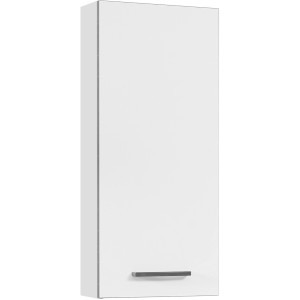 Meuble haut de salle de bain Pelipal Schwerin blanc, 30 cm de large. Armoire murale pour salle de bain.