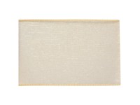 Organzaband Creme Breite 38 mm / Länge 5 m