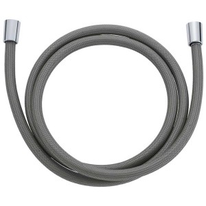Flexible de douche Diaqua Chromalux Zero, argenté, longueur 180 cm.