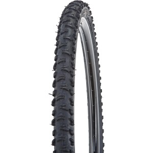 Pneumatico nero Prophete per mountain bike 26 x 1.90 con battistrada tassellato.