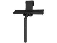 Duschabzieher mit Halterung Silikon Schwarz 21 x 24,5 cm Duschabzieher mit Halterung Silikon Schwarz 21 x 24,5 cm