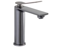 Schöner Wohnen Waschtischarmatur Viola Messing Graphitgrau Auslaufhöhe 13,5 cm Schöner Wohnen Waschtischarmatur Viola Messing Graphitgrau Auslaufhöhe 13,5 cm