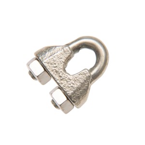 Serre-câble en acier Conacord, adapté aux câbles jusqu'à Ø 13 mm, pour une fixation sûre des câbles polyvalents.