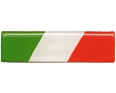 Adesivo bandiera italiana Effetto 3D