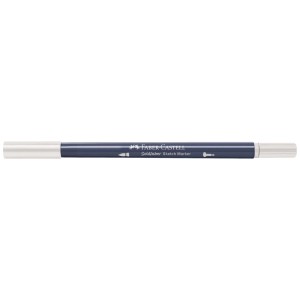 Feutre Faber-Castell Goldfaber Sketch Gris chaud I 270 avec pointe pinceau et feutre fin.