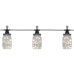 Guirlande lumineuse Star Trading Circus Bottle avec 10 LED blanc chaud pour extérieur, longueur totale 9,5 m.
