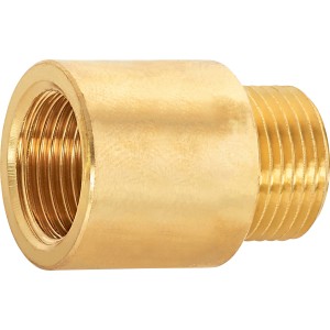 Prolunga rubinetto in ottone, 14,9 mm x 16,7 mm, 20 mm. Raccordo filettato per rubinetti.