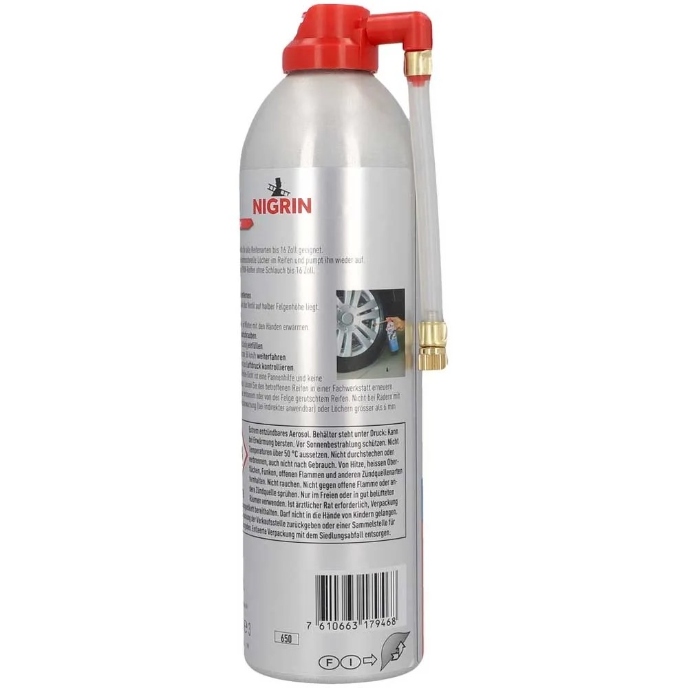 Sigillante Per Pneumatici Bicicletta Nigrin 75 Ml – Ripara Forature Istantaneamente