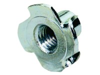 Einschlagmutter mit Gewinde M10 chromatisiert Stahl 4 Stk.