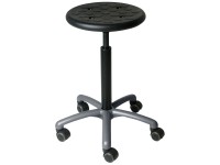 Küpper Hocker mit Höhenverstellung Hellgrau (HxBxT) 79 x 46 x 46 cm