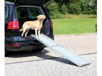 Trixie Teleskop-Rampe Petwalk 43 cm x 100 - 180 cm 5,8 kg Grau