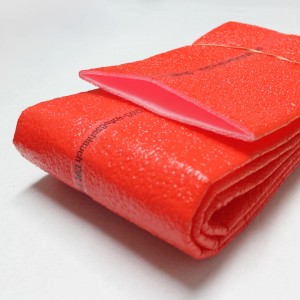 Tuyau d'évacuation Climapor PE DN100, 2,5 m, rouge.