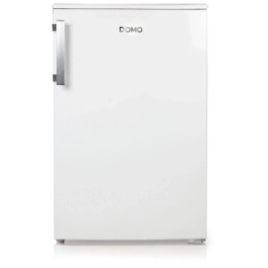 Congelatore Domo DO1071DV bianco con maniglia in acciaio inox, capacità 87 litri.