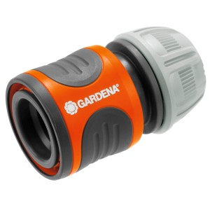 Raccordo per tubo Gardena per tubi da 13 mm (1/2) e 15 mm (5/8), arancio/grigio.