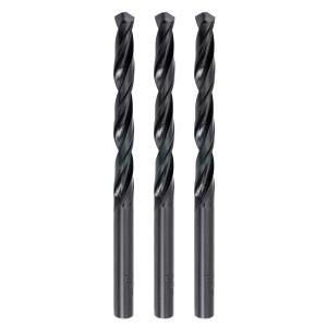 Set di 3 punte da trapano per metallo LUX, 1 mm, laminate per metalli non ferrosi come rame e alluminio.
