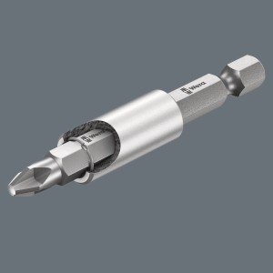 Wera Bit Check Universal: Portainserti con inserto, ideale per avvitare.