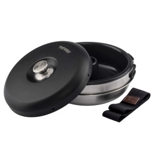 Petromax Camping-Backofen Dimego 2 l mit Deckel und Band. Kompakter Ofen für Camping & Outdoor.