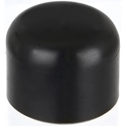 Alberts Capuchon pour poteaux métalliques en plastique Noir pour Ø 34 mm