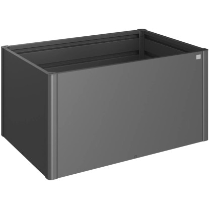 Biohort Aiuola rialzata Grigio scuro metallizzato (HxLxP) 77 x 152 x 102 cm