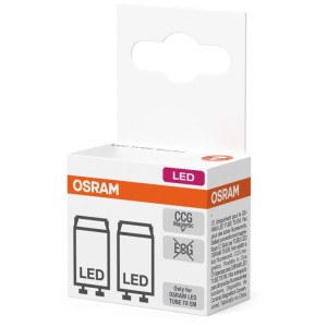 Osram Substitube starter lot de 2 pour tubes LED T8, emballage.