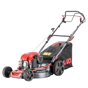 Tagliaerba a benzina AL-KO Easy 5.16 SP-D con cesto di raccolta, rosso/nero. Tosaerba con trazione posteriore.