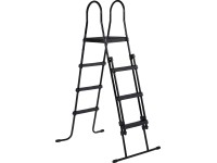 Exit Échelle de piscine Noir pour hauteurs de cadre 108 - 122 cm