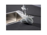 Wenko Metallschwamm Jil Ø 11,5 cm / 2er-Set