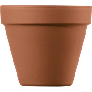 Vaso per piante standard Deroma, Ø 13 cm, terracotta per interni ed esterni.