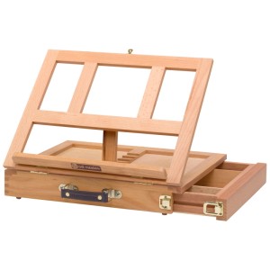 Talens Art Creation Callisto cavalletto in legno di faggio con cassetto.