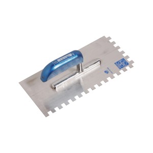 Spatola dentata LUX Classic, 10x10 mm, per colla per piastrelle e pavimenti.