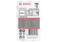 Bosch Stauchkopfnagel SK64-20 38NR Edelstahl 38 mm / 2'000 Stk. Bosch Stauchkopfnagel SK64-20 38NR Edelstahl 38 mm / 2'000 Stk.