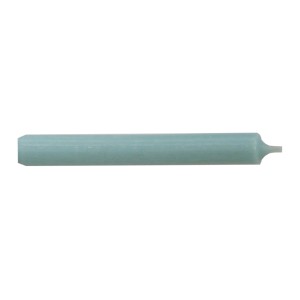 Bougie disco menthe, bougie bâton teintée dans la masse pour un éclairage d'ambiance.