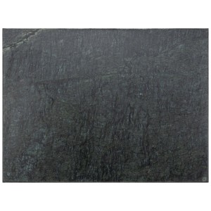 Pierre à griller Nouvel®, rectangulaire, gris foncé. Accessoire de barbecue pour une répartition uniforme de la chaleur.