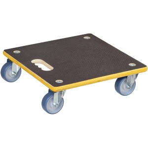Wagner Transporthilfe 1340 capacité 300 kg, bois, 38x38cm, avec roulettes et poignée.