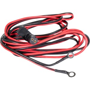 Câble d'alimentation pour treuil électrique Güde 1200 12V, rouge et noir.