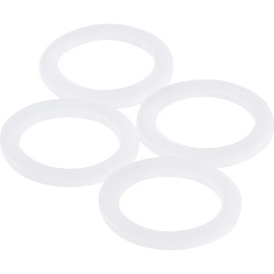 Set di 4 anelli KÖRO PE 17x24x2 mm per contatori d'acqua, anelli di tenuta.