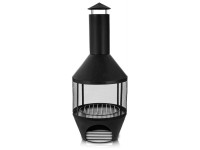 Buschbeck Feuerstelle Mata Edelstahl Ø 45 / Höhe 107 cm