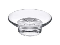 Diaqua® Seifenschale Glas klar Ø 11 cm / Höhe 4 cm