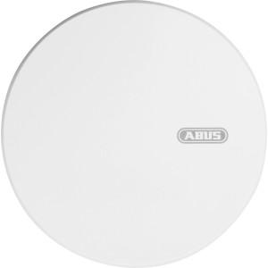 Détecteur de fumée blanc Abus RWM250 pour la protection incendie au design discret.