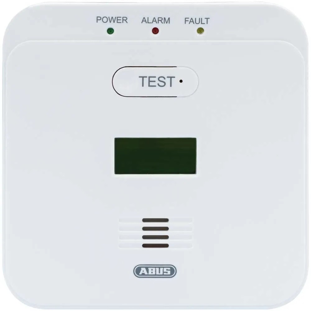 Rilevatore Monossido Di Carbonio HEIMAN - Allarme CO Con Sensore 10 Anni, Certificato EN 50291