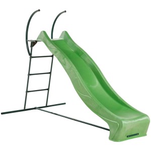 Scala Pletscher blu-verde per scivolo a onde, adatta per torri gioco con altezza piattaforma di 150 cm.