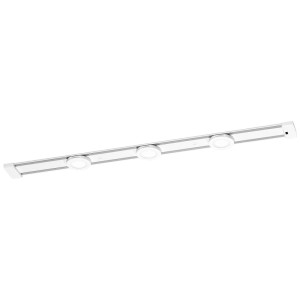 Osram LED Linéaire aimantée avec 3 spots, blanc mat, 44,5 cm. Idéal pour cuisines et espaces de travail.