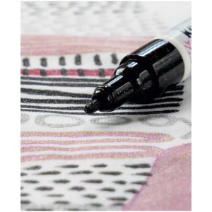 Kreul Textilmarker Glitter, 5er-Set, zum Malen und Verzieren von Textilien.